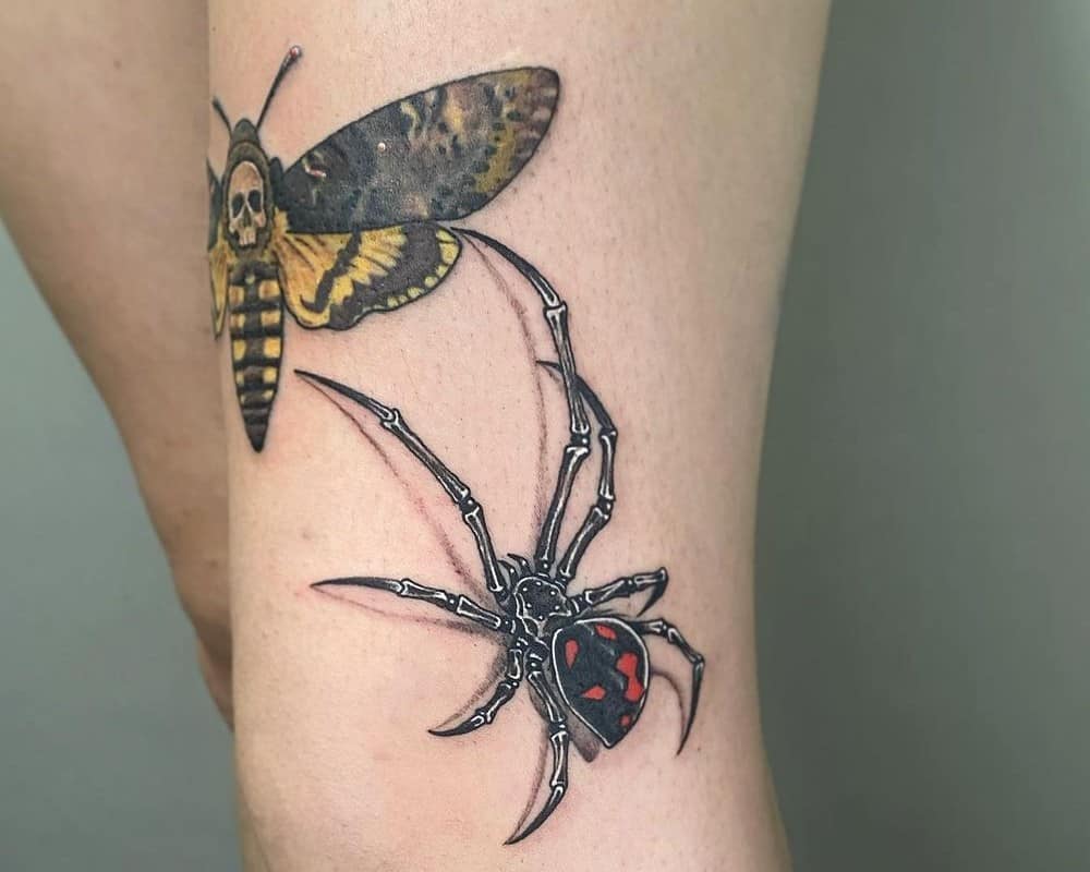 butterfly-tattoo-with-a-spider