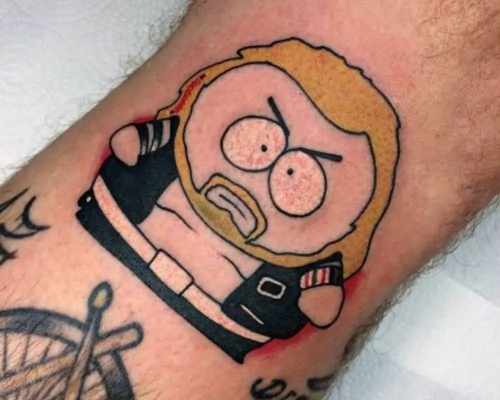 Cartman tattoo