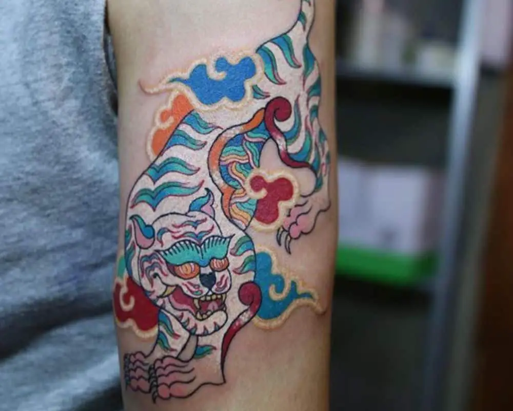Korean Tiger Tattoo Meaning