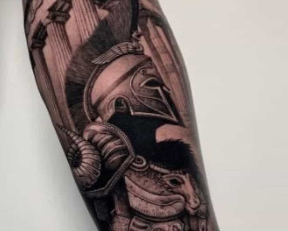 Gladiator tattoos for men