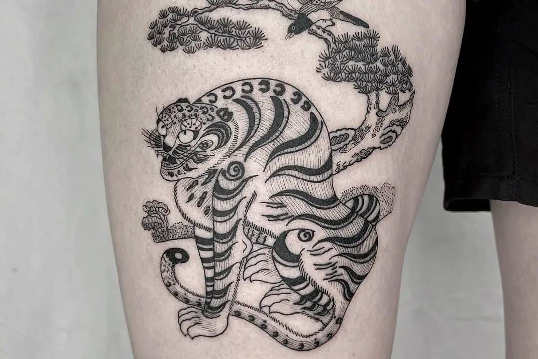 Korean Tiger Tattoo Meaning