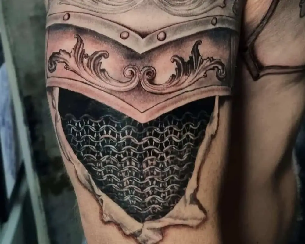 Celtic Chainmail Tattoo