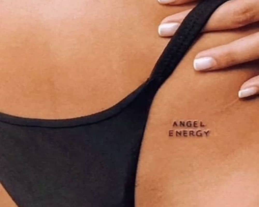 Tattoo an angel