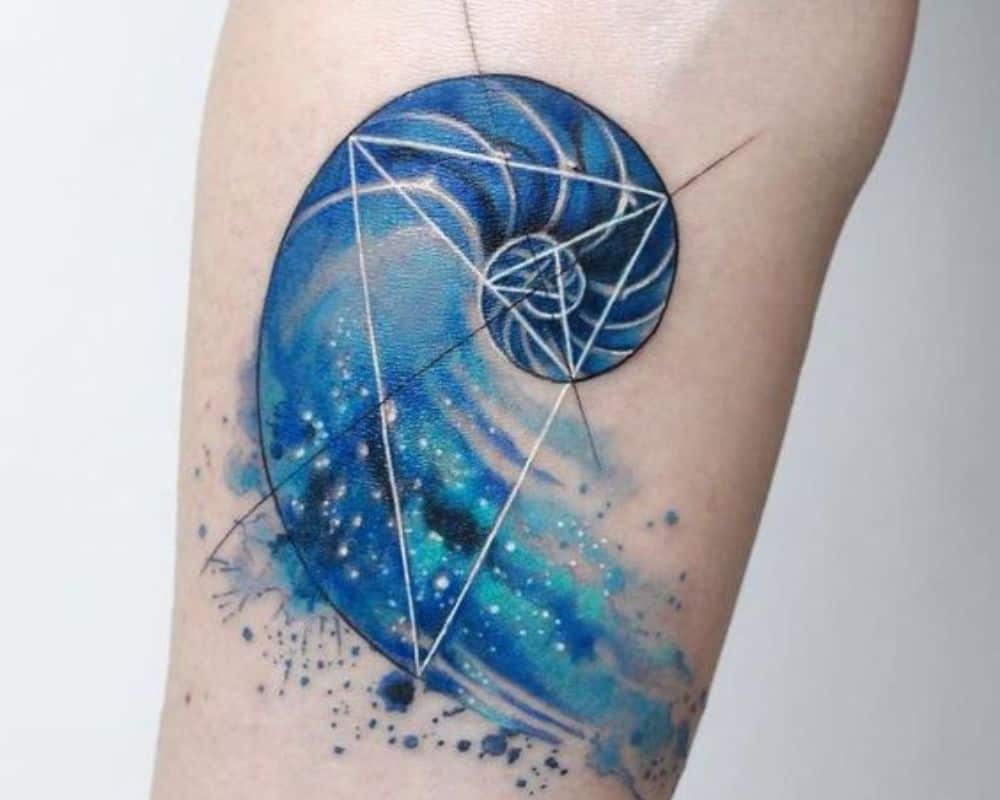 geometric tattoo