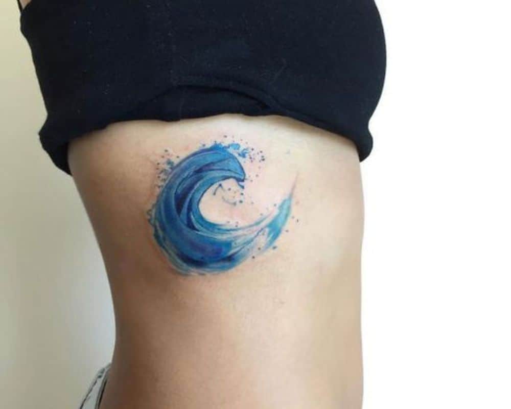tattoo with the sea