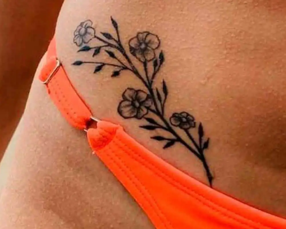 bouquet tattoos
