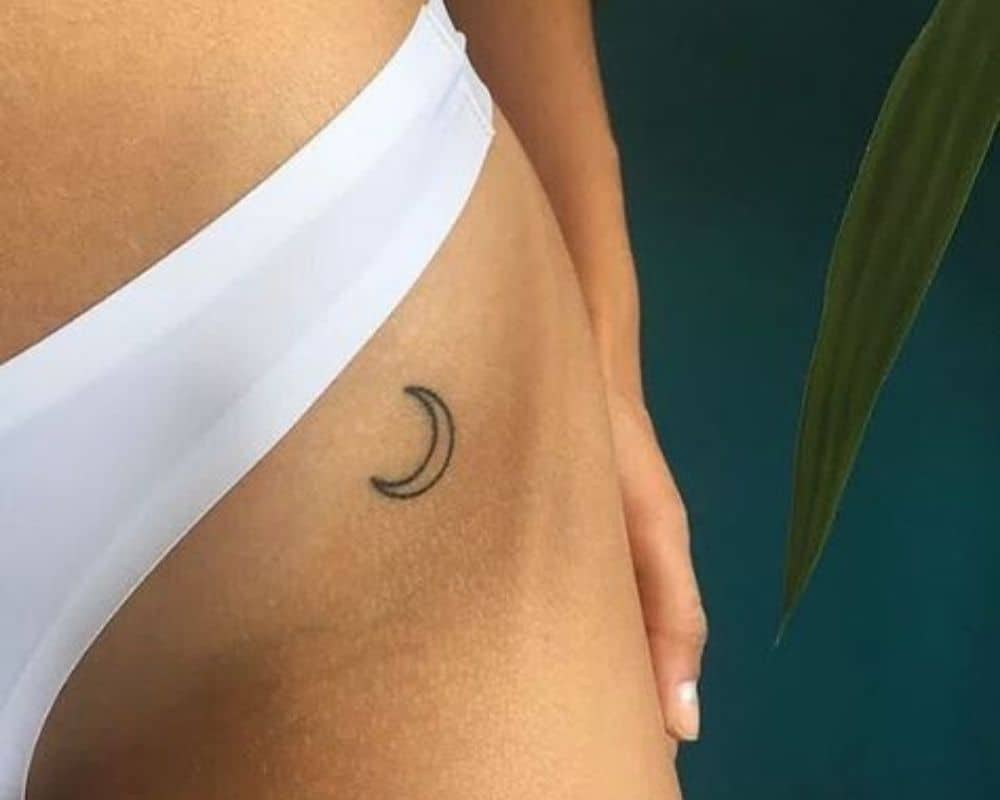 moon tattoo