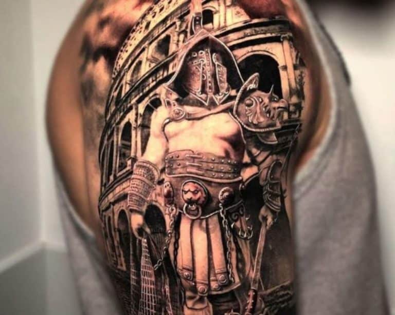 Maximus gladiator tattoo meaning and ideas in 2024