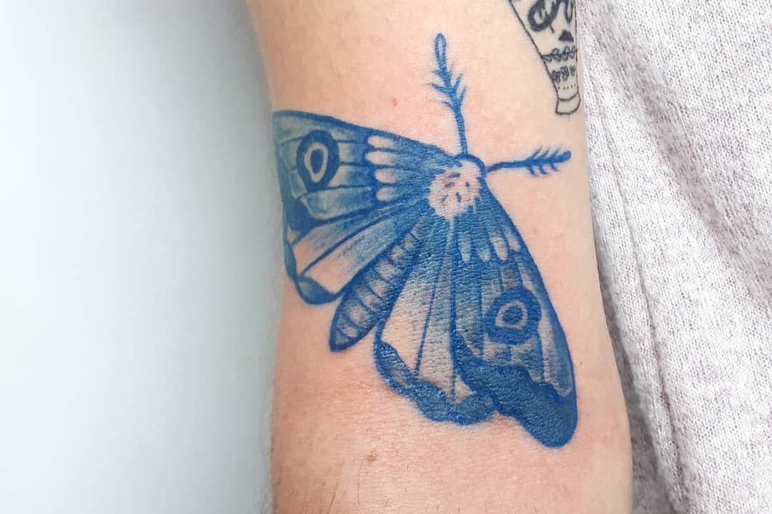 tattoo blue ink