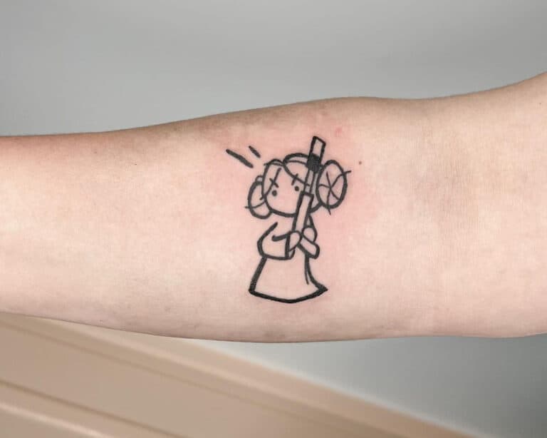 36 Minimalist Star Wars Tattoo Best Ideas in 2024