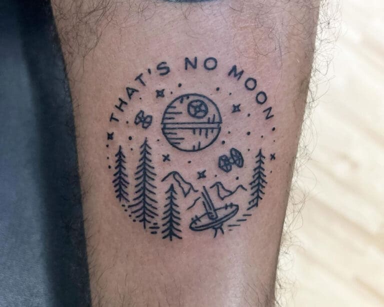 36 Minimalist Star Wars Tattoo - Best Ideas In 2024