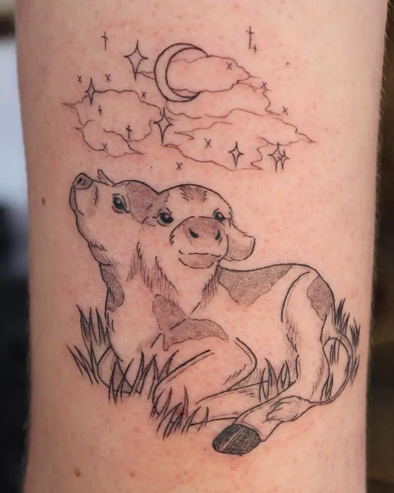 33 LegenDairy Cow Tattoo Ideas For Men  Women in 2023