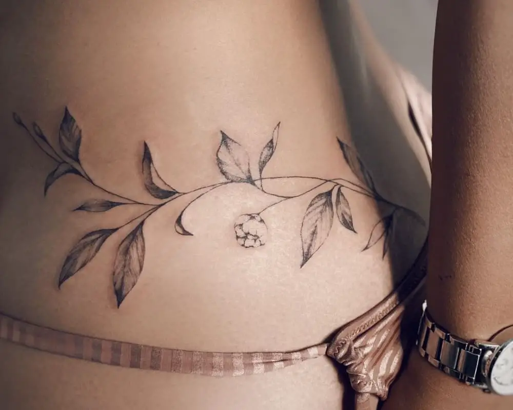 plant-branch-on-your-thigh