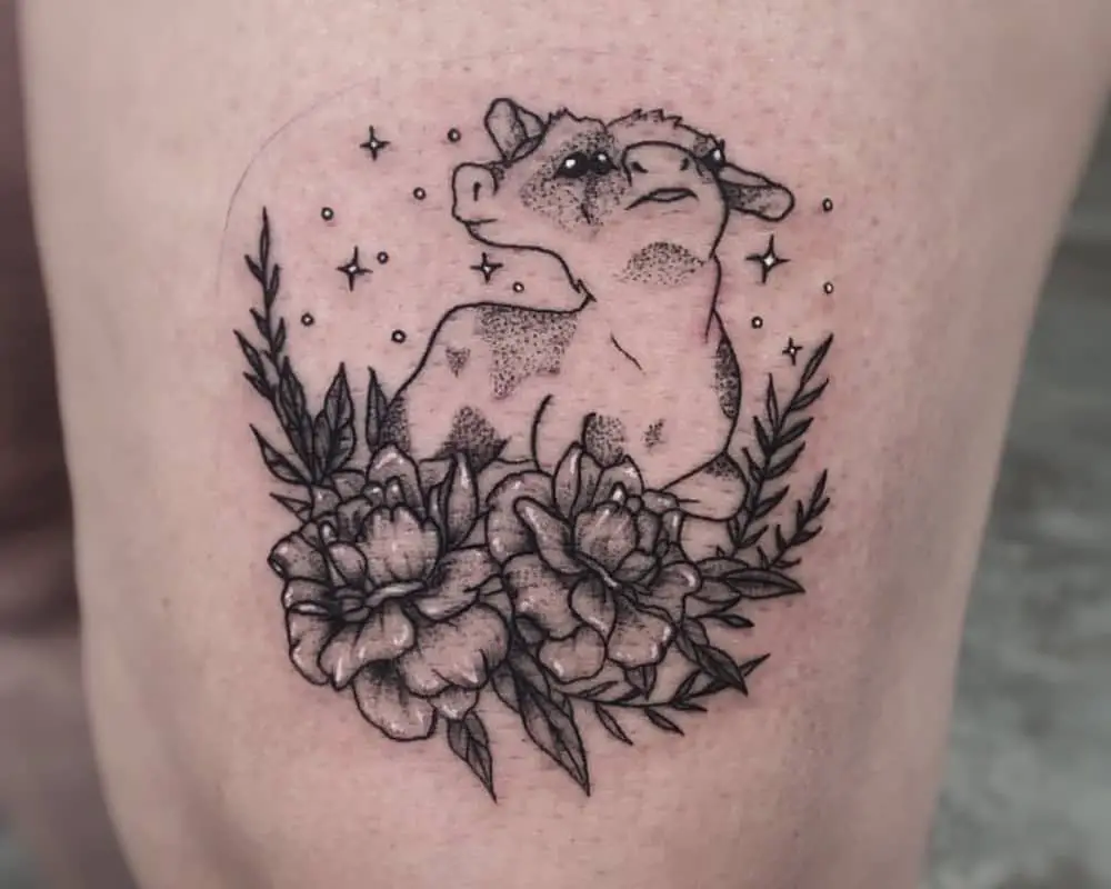 Twoheaded Calf tattoo by  Dekalb Tattoo Company  Facebook