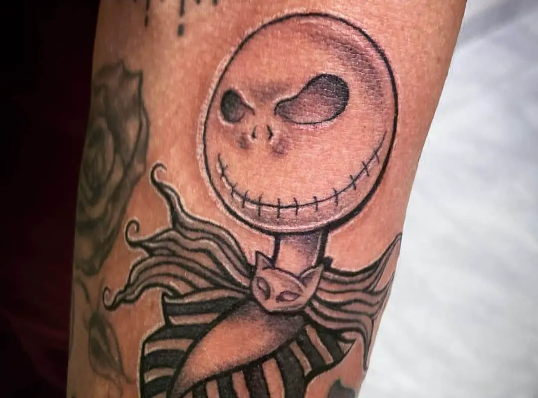 Outline cunning Jack tattoo