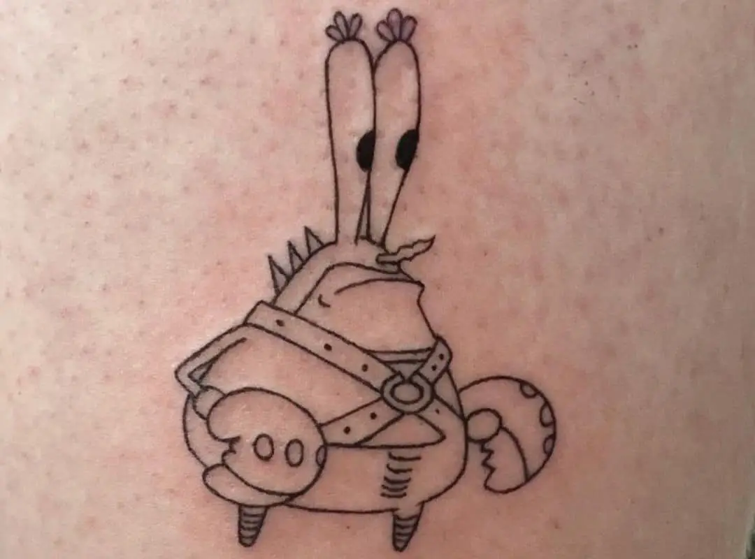 Otline BDSM Mr Crabs tattoo