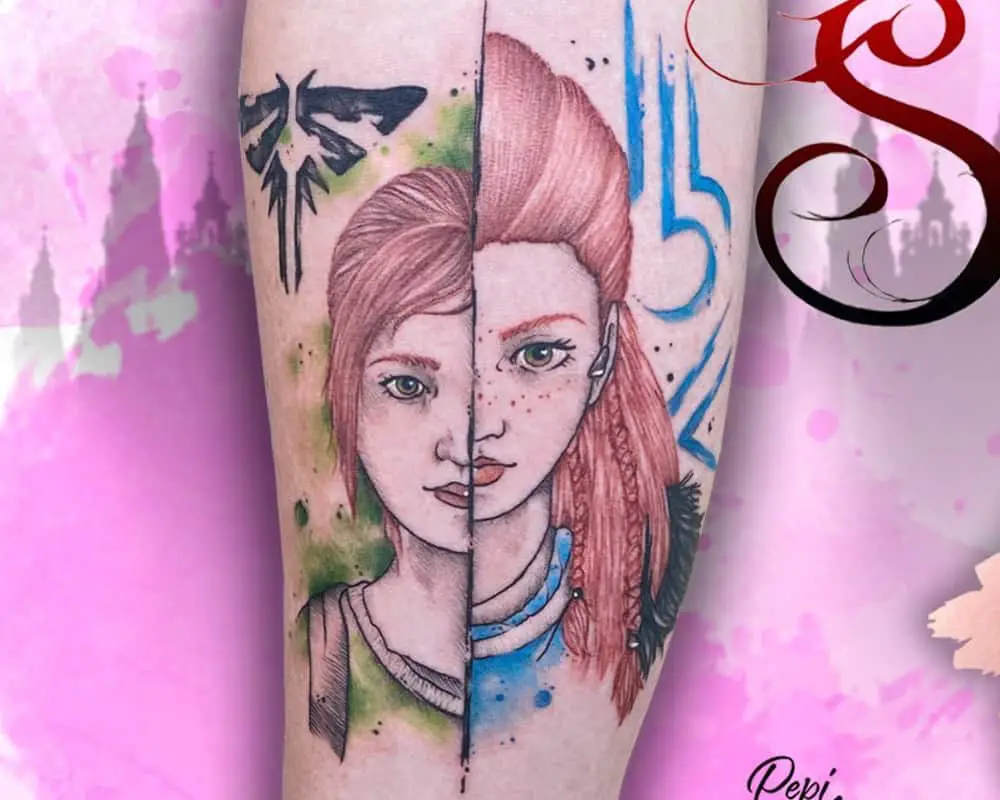 Tattoo Ellie and Aloy
