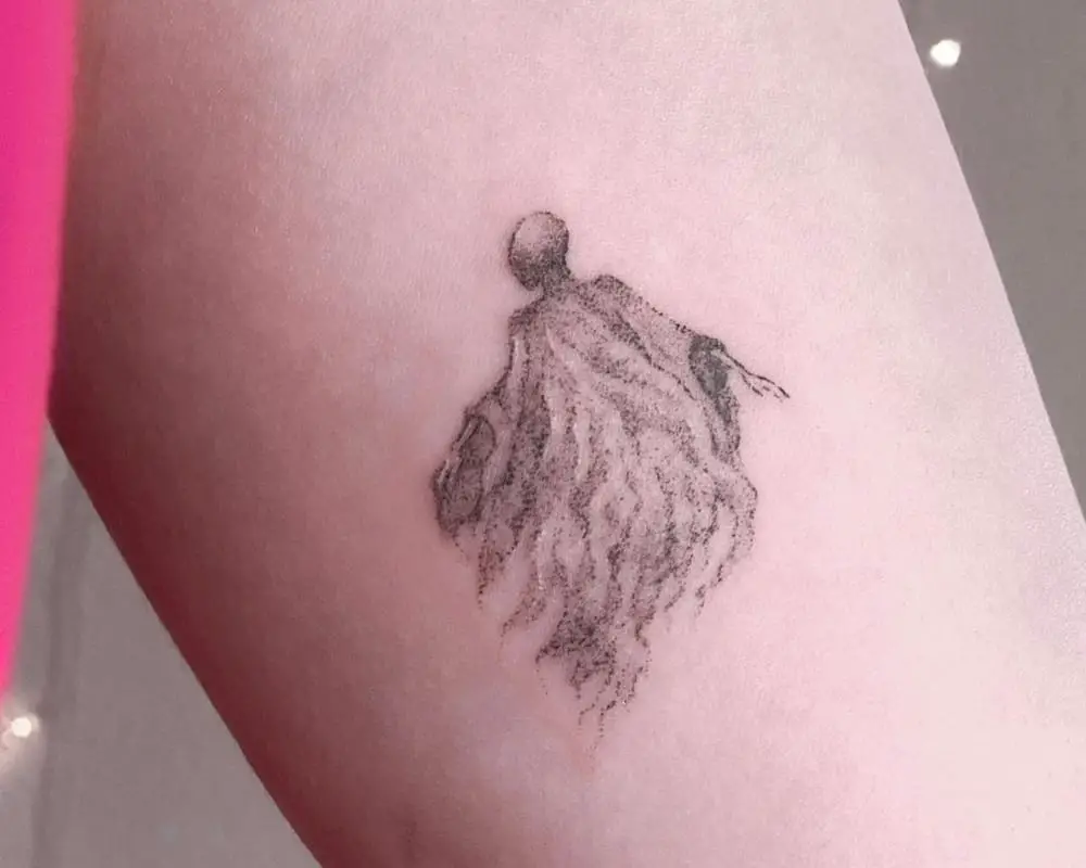Tattoo of a Dementor