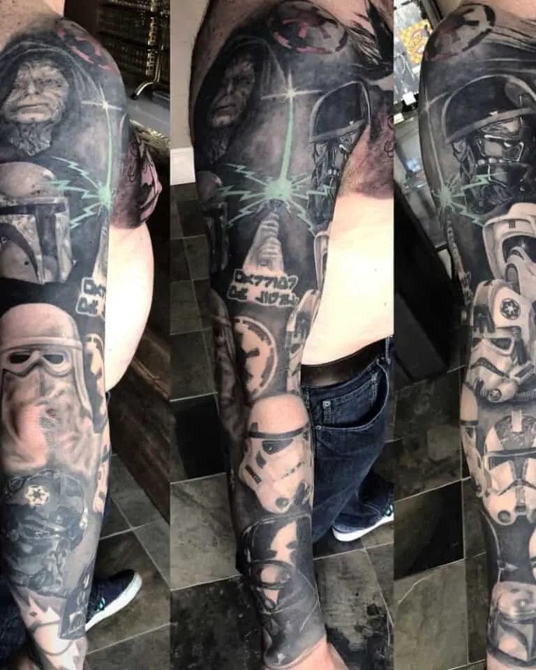 63 Star Wars Sleeve Tattoo - Best Ideas in 2024