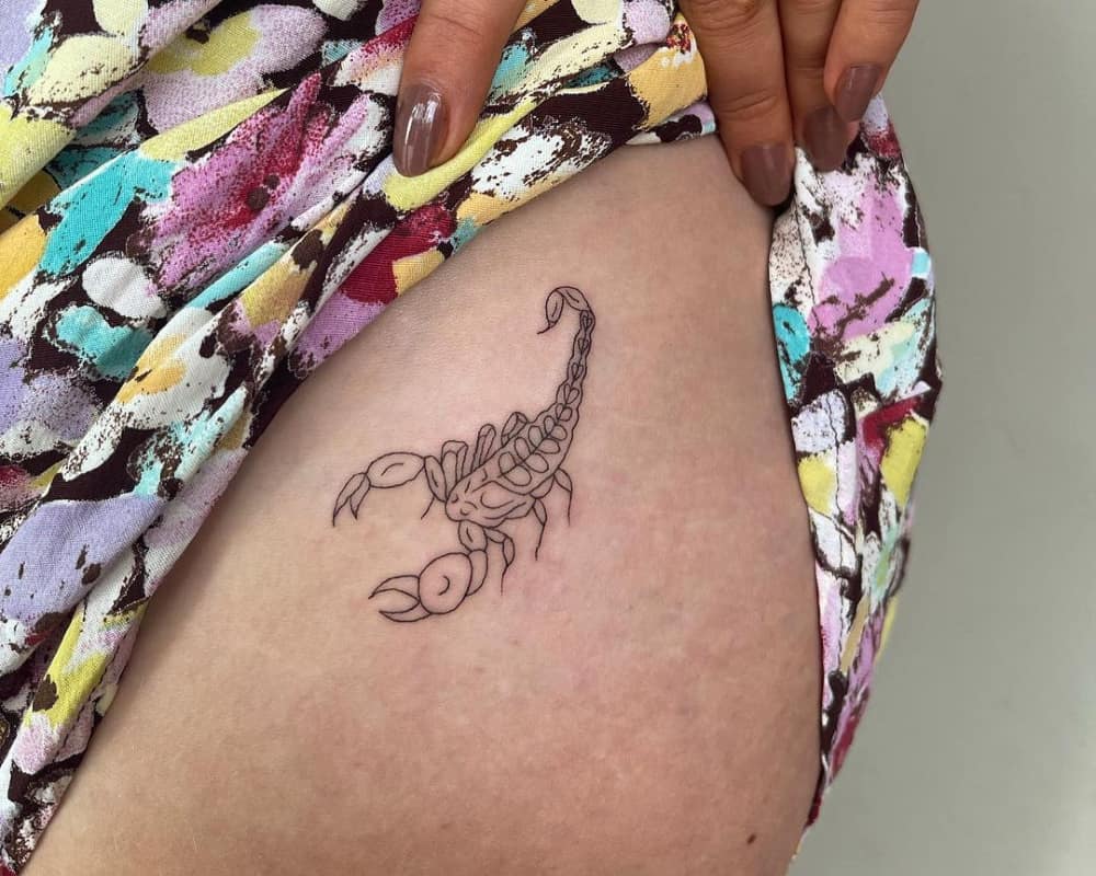 tattoo of a scorpion