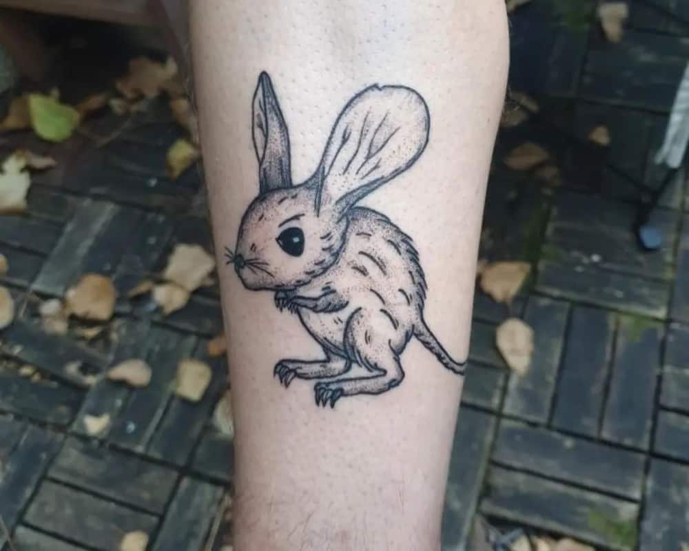 tattoo of little Desert mouse