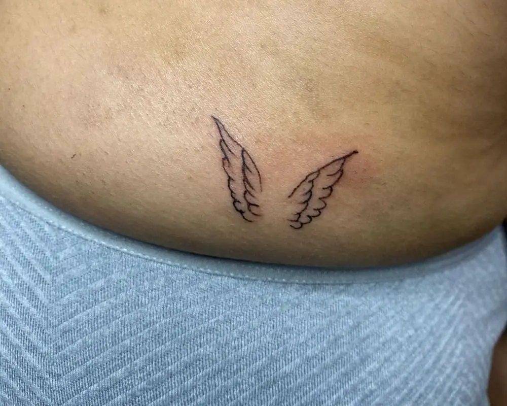 tattoo small wings