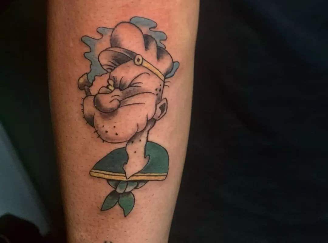 sailor popeye smokes and wrinkles