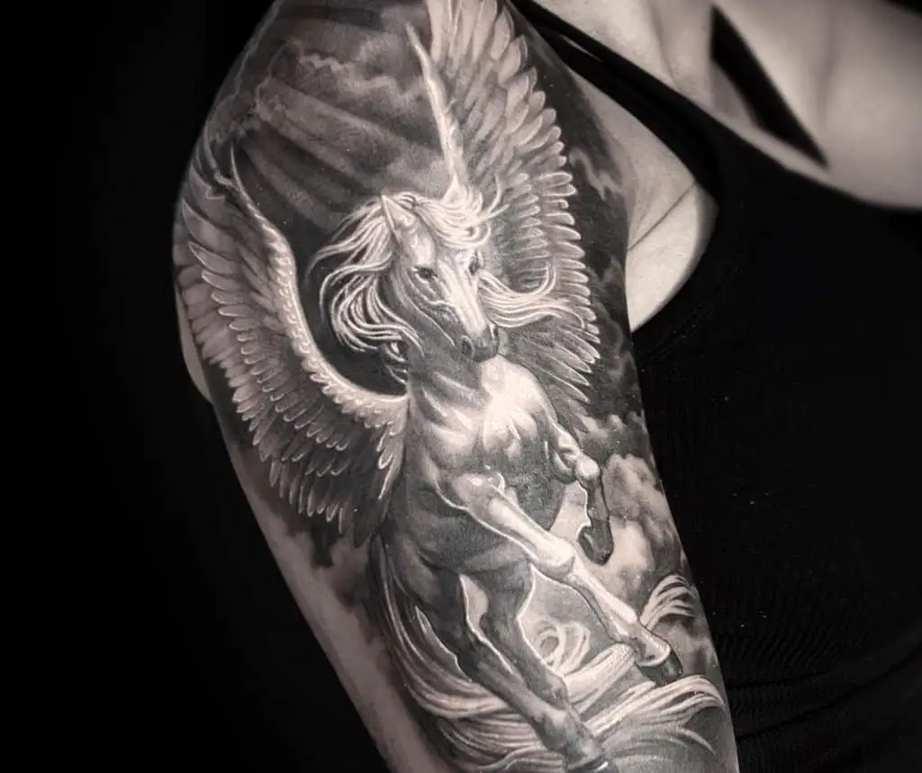 Epic pegasus tattoo