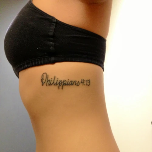 History Of “I Can Do Anything Through Christ Who Strengthens Me” Tattoo