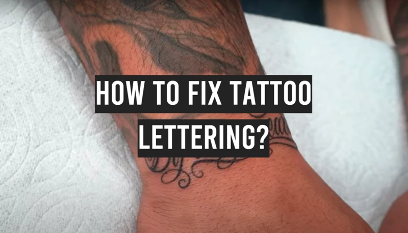 How To Fix Crooked Tattoo Lettering