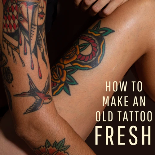 How To Make Tattoos Less Shiny
