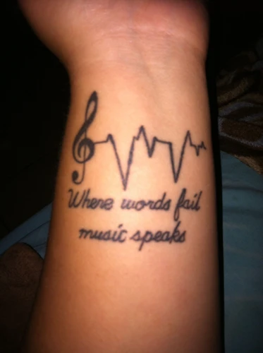 Music Tattoo Placement