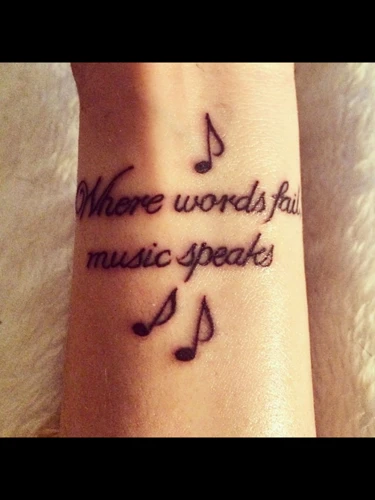 The Popularity Of Music Tattoos