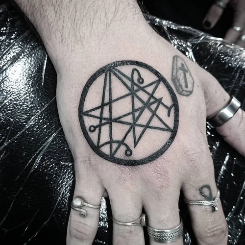Different Types Of Pentagram Tattoos