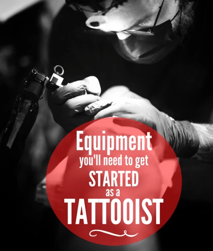 Equipment And Supplies For Tattoo Artists