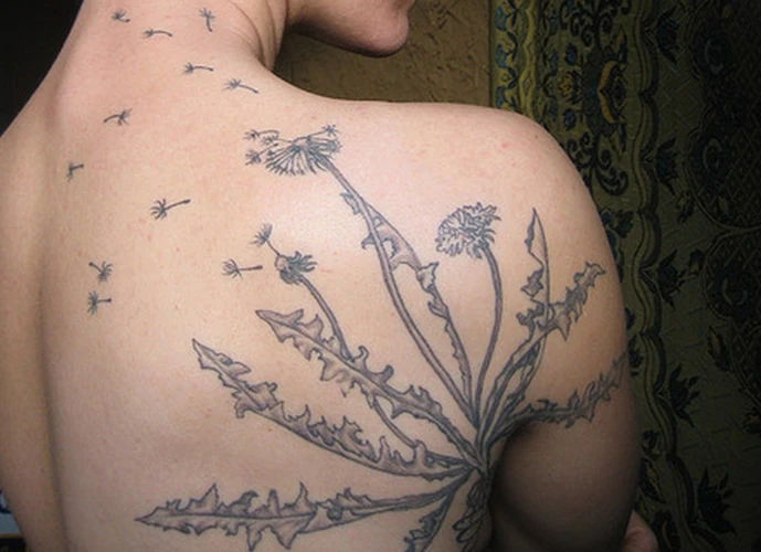 History Of Dandelion Tattoos