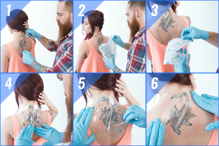 How To Apply Saniderm To A Tattoo