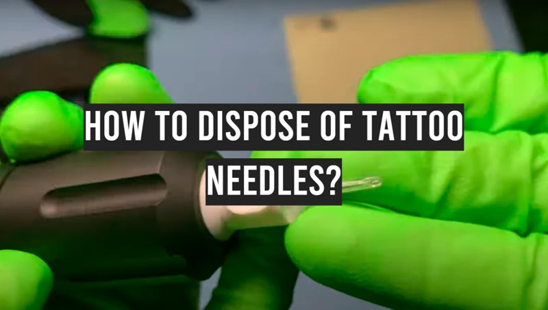 How To Store And Dispose Of Tattoo Ink