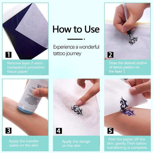 How To Transfer Tattoo Stencil To Skin At Home