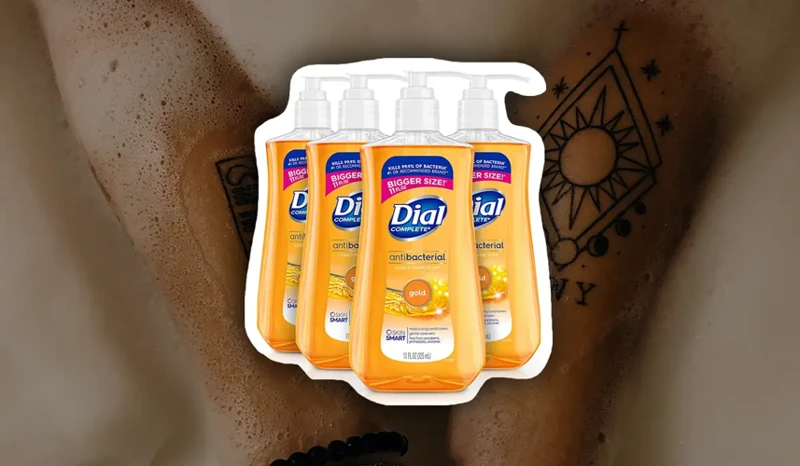 How To Use Dial Soap On Your Tattoo