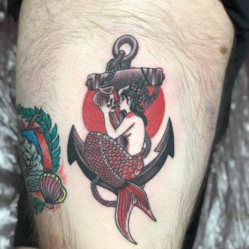 Popular Mermaid Tattoo Designs