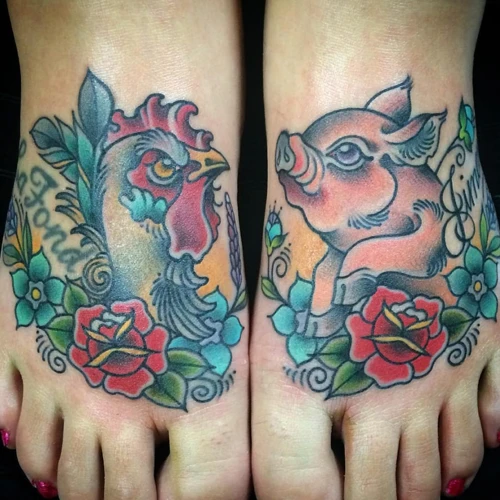 Popularity Of Rooster Tattoo