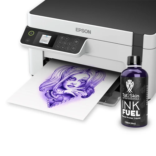 Printing The Tattoo Stencil