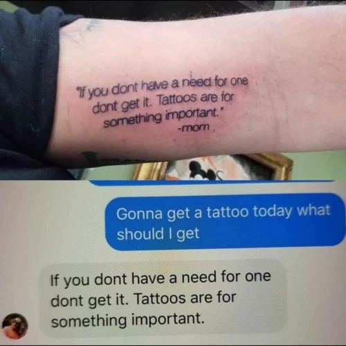 Talking To Your Child About Getting A Tattoo