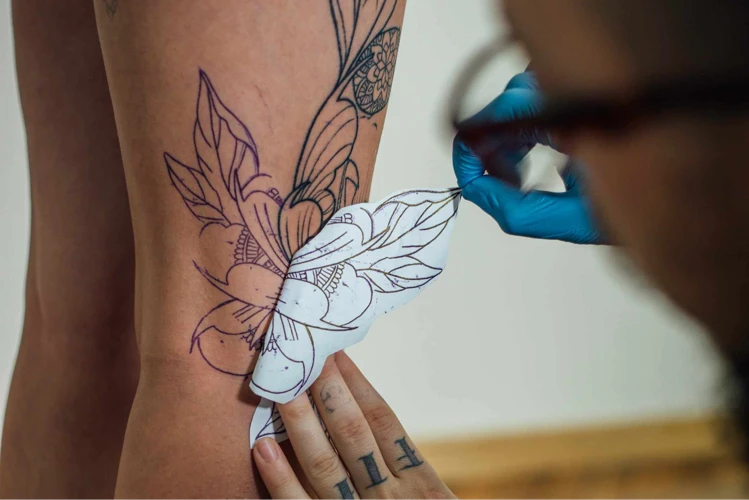 Tattooing With The Stencil