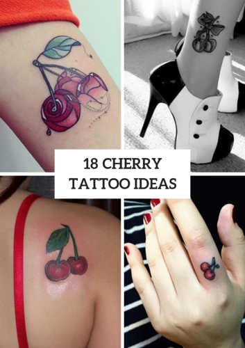 Types Of Cherry Tattoos