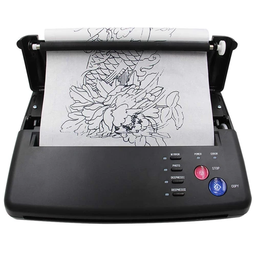 Using A Tattoo Stencil Printer