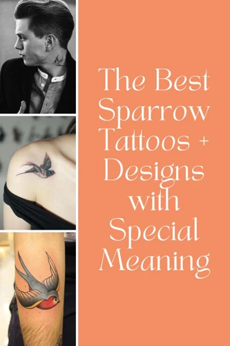 What Are Some Specific Meanings Of Sparrow Tattoos?