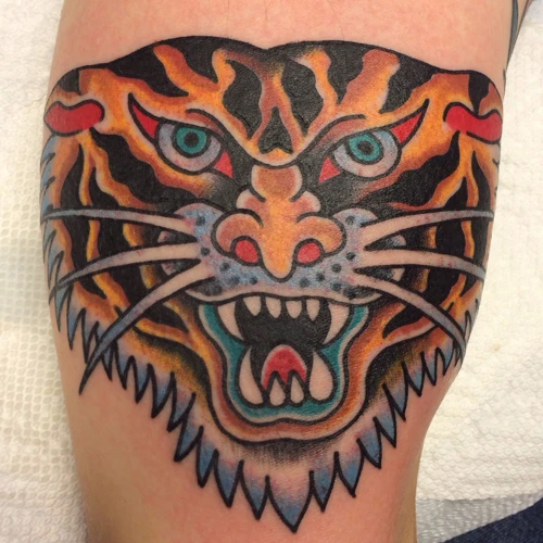 What Goes Well With A Tiger Tattoo?